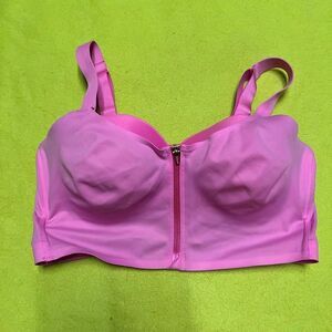 Victoria’s Secret Sport 38DD Knockout Front Close Racerback Pink Sports Bra